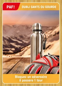 Oubli gants ou gourde